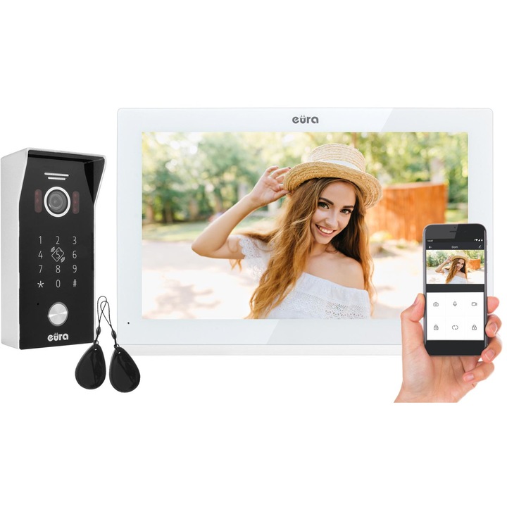 Videointerfon, EURA, WiFi, Alb