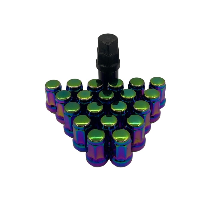 Set Piulite Janta Iridium M12x1.5 (Set 20 Buc) + cheie tubulara