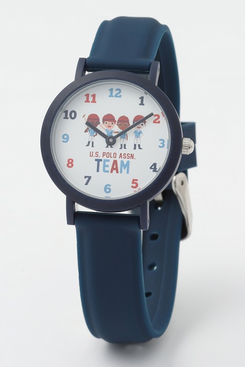 U.S. Polo Assn., Ceas cu o curea de silicon, Bleumarin
