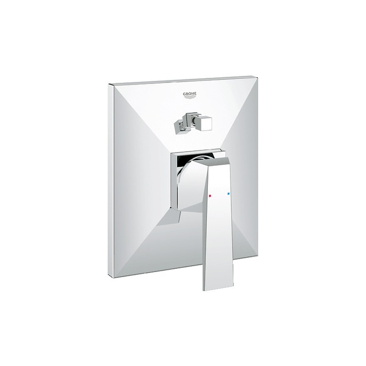 Grohe Allure Briliant 19785000 Csaptelep, Zuhanyhoz, Beépíthető, Beépített ház nélkül, Falra rögzíthető, Króm