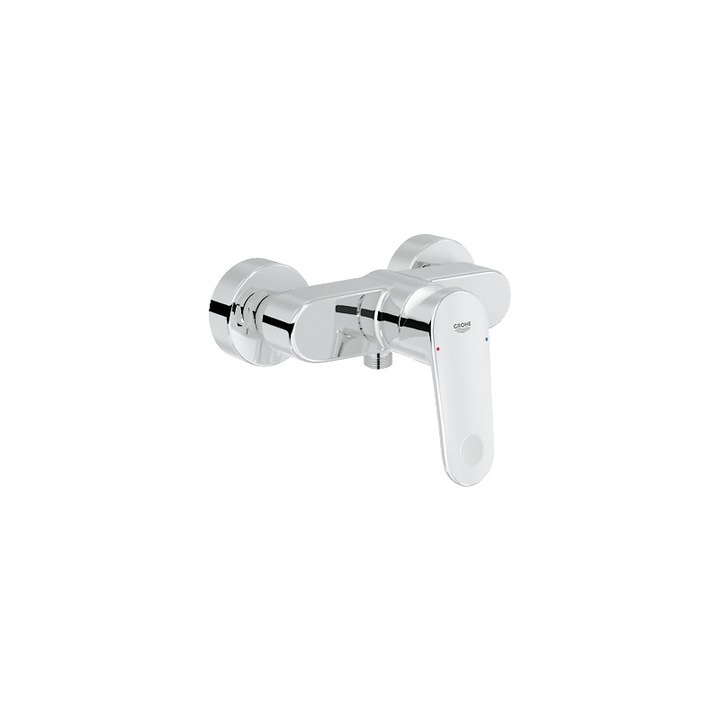 Baterie Grohe Europlus 33577002, Pentru dus, Montare pe perete, Crom