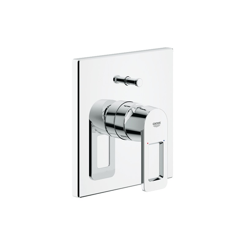 Смесител Grohe Quadra 19456000, За вана/душ, За вграждане, Без тяло за ...