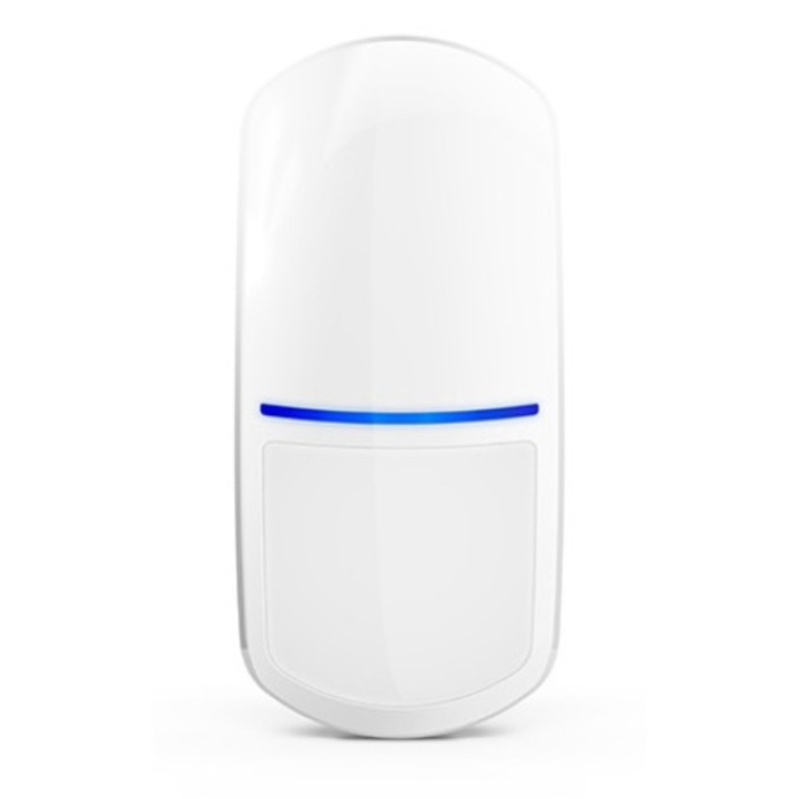 Безжичен детектор за движение Satel, MPD-310 PET, бял