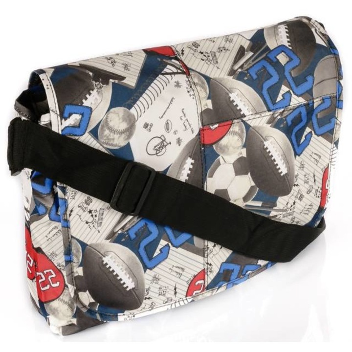 Laptop táska, Loren, TN-3029 2133 FK, Textil anyag, 15", többszínű