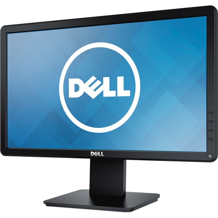 Monitor LCD Dell 18.5", LED, Wide, VGA, Negru, E1914H