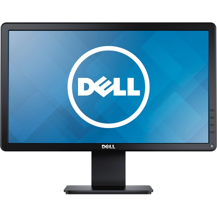 Monitor LCD Dell 18.5", LED, Wide, VGA, Negru, E1914H