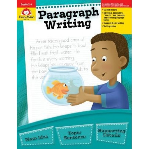 Paragraph Writing, Evan-Moor Educational Publishers, Jo Ellen Moore, Leslie Tyron