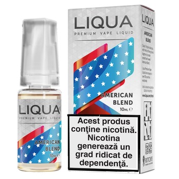 Lichid pentru Tigara Electronica Liqua Elements American Blend 6mg/ml 10 ml Lichid pentru Tigara Electronica Liqua Elements American Blend 6mg/ml 10 ml