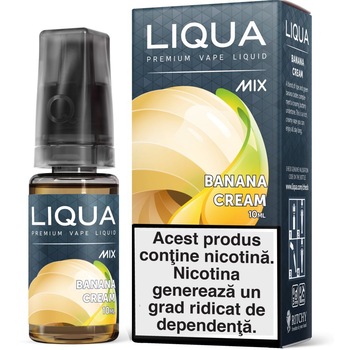 Lichid pentru Tigara Electronica Liqua Mix Banana Cream 6mg/ml 10 ml Lichid pentru Tigara Electronica Liqua Mix Banana Cream 6mg/ml 10 ml