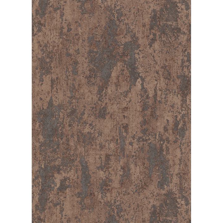 Tapet modern, imitatie de marmura, maro, argintiu, dormitor, living, baie, hol, Casual Chic, 10273-11 0.53m x 10m