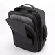 Rucsac laptop 15.6", smart business pentru calatorii, expandabil, cu port de incarcare USB, Escalate, 32x10/15x44 cm, Negru