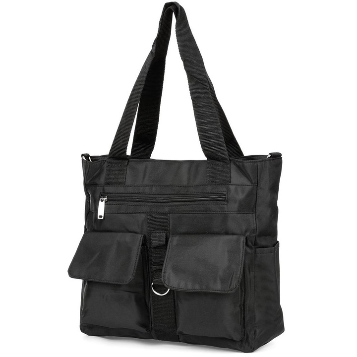 Дамска чанта Baltimore Текстил Черна