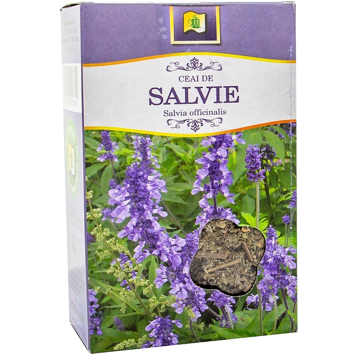 Ceai de Salvie vrac, 50gr, StefMar Valcea