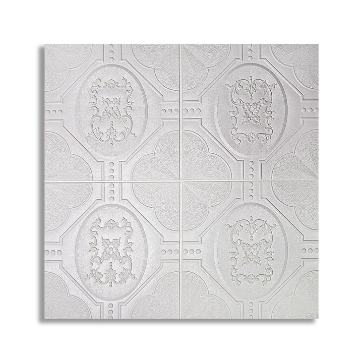 Tapet 3D Autoadeziv, design modern, rezistent la umezeala, usor de curatat, 70x70cm, Naimeed D4746, model elegant, Roz