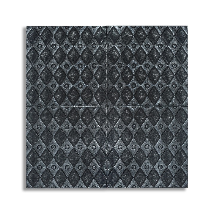 Tapet 3D Autoadeziv, design modern, rezistent la umezeala, usor de curatat, 70x70cm, Naimeed D4759, model elegant, Negru