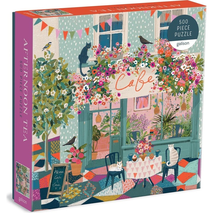 Galison 500 db-os puzzle - Afternoon Tea (69924)