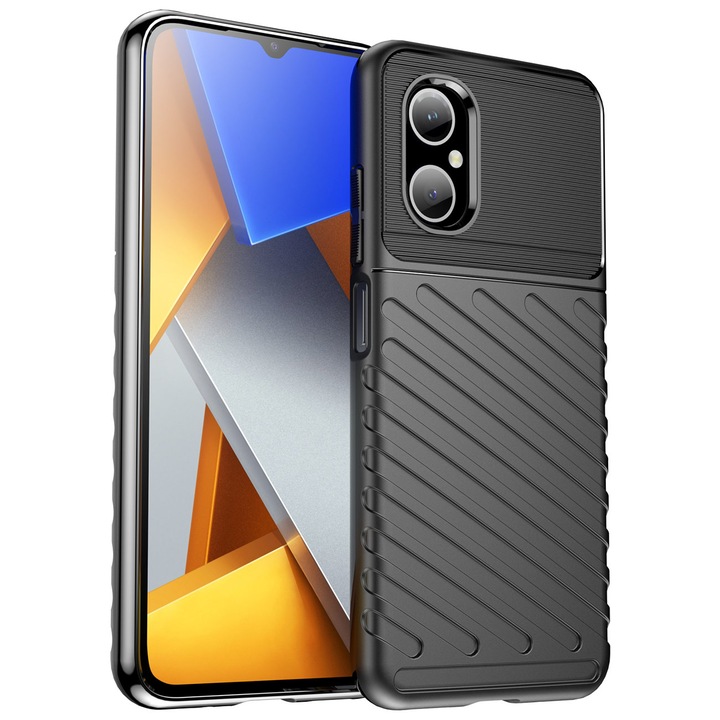 Thunder rugalmas páncélozott tok Xiaomi Redmi Note 11E / Redmi 10 5G / Redmi 10 Prime+ 5G / Poco M4 5G készülékekhez