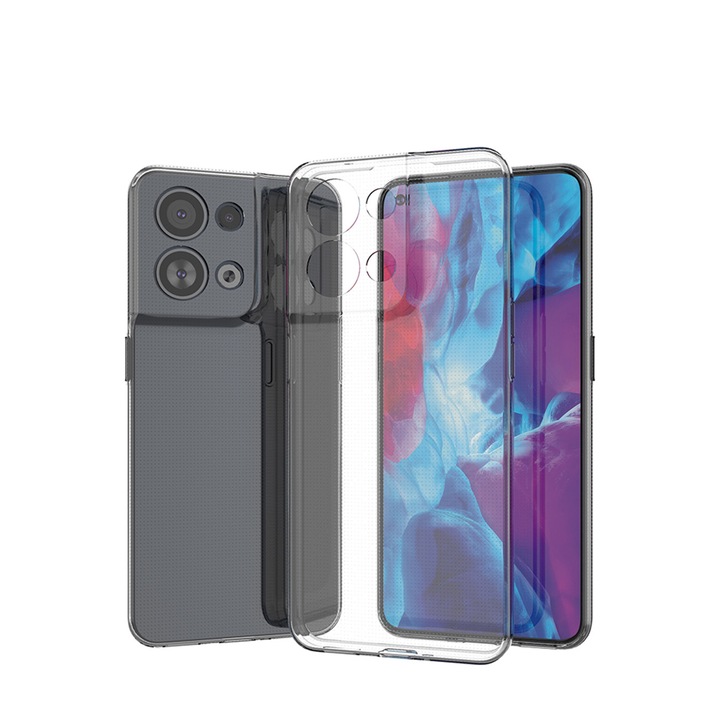 Husa Ultra Clear 0.5mm pentru Oppo Reno 8 Pro, transparent