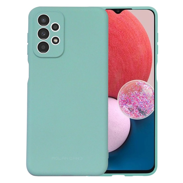 Szilikon tok, Molan Cano, Samsung Galaxy A13 4G, Mint