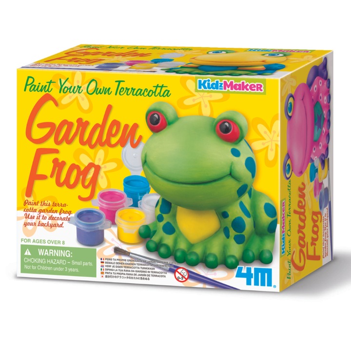 Kreatív készlet - Fesd meg saját kerti békádat