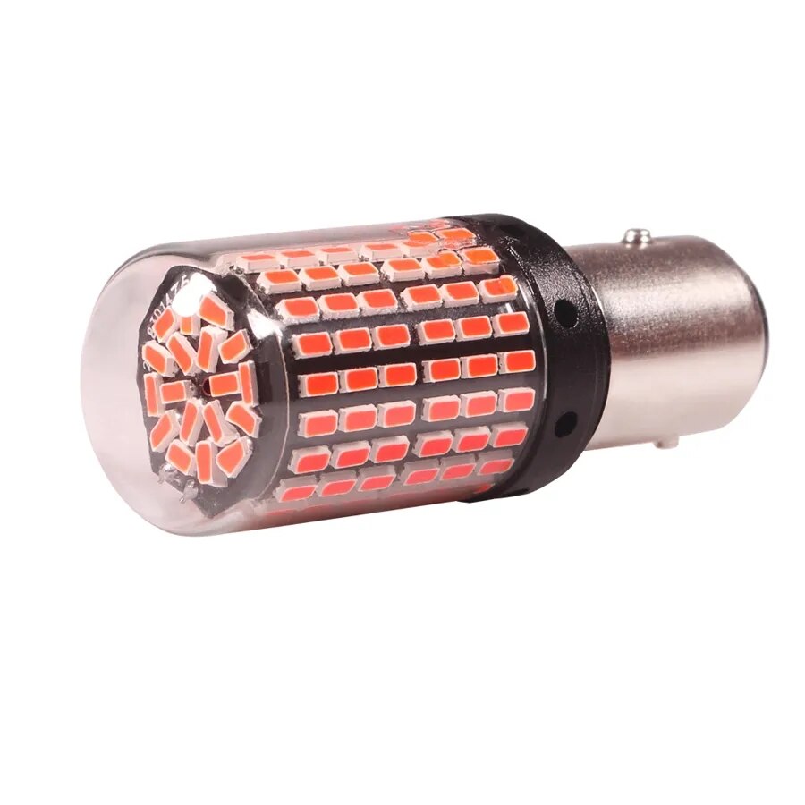 Комплект 2 спирачни led крушки, P21/5W, Червен - eMAG.bg