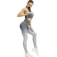 2 db harisnya és fitness melltartó készlet BC8001 Grey L