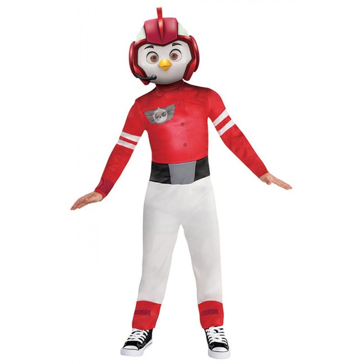 Costum Top Wing, Amscan, Super wing Rod, Poliester, Multicolor, 4-6 ani