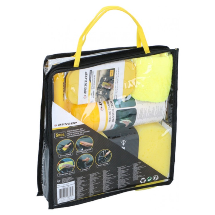 Set curatare auto 5 buc, Dunlop