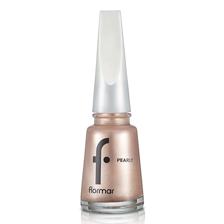 Körömlakk Flormar Pearly Nail Enamel, Gyöngyhatású, Új formulával és applikátorral, 450