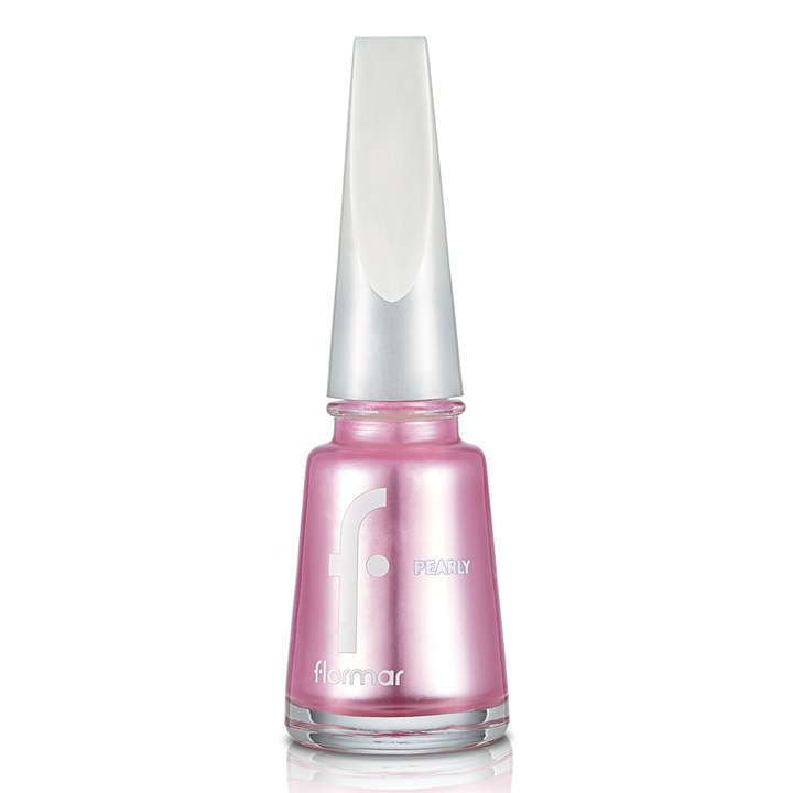 Лак за нокти Flormar Pearly Nail Enamel, С перлен ефект, С нова формула и апликатор, 118