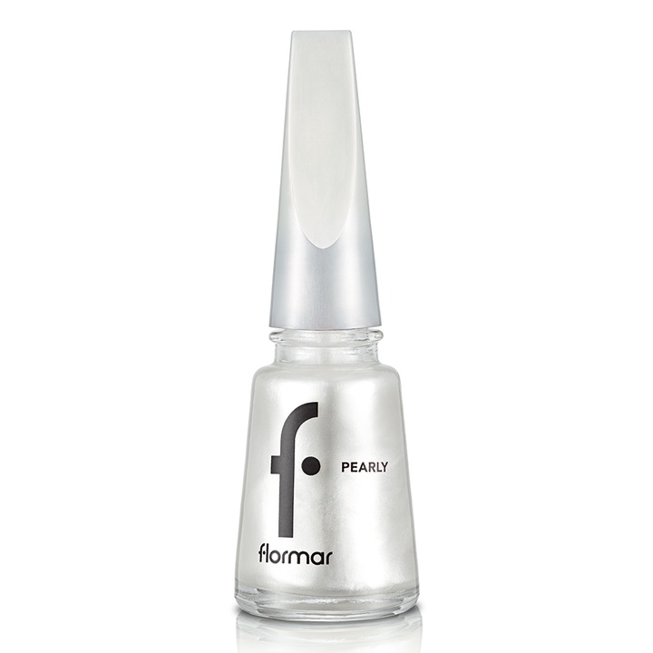 Лак за нокти Flormar Pearly Nail Enamel, С перлен ефект, С нова формула и апликатор, 201