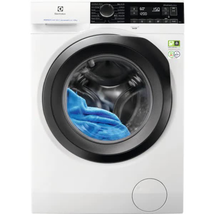 Masina de Spalat Rufe Frontala ELECTROLUX PerfectCare 800 EW8FN248PS, 8 Kg, 1400 rpm, Clasa A, Alb