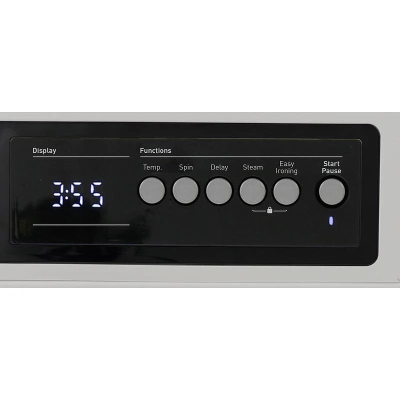 Masina de spalat rufe incorporabila SHARP ES-NIB814BWNA-EE, Steam+,8 kg, 1400rpm, AllergySmart, Clasa A, Alba
