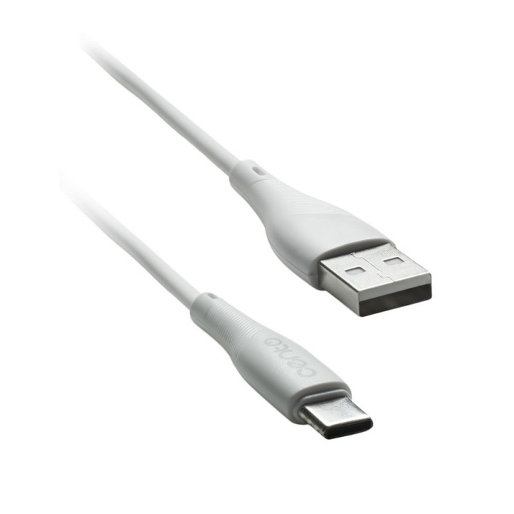 Kábel C100 Tipc-Usb 1M, 3A fehér