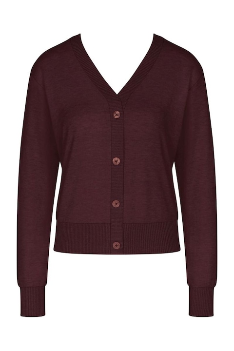 Cardigan termoregulator, Triumph Thermal JUMPER CARDIGAN, Bordo, marime 40-42