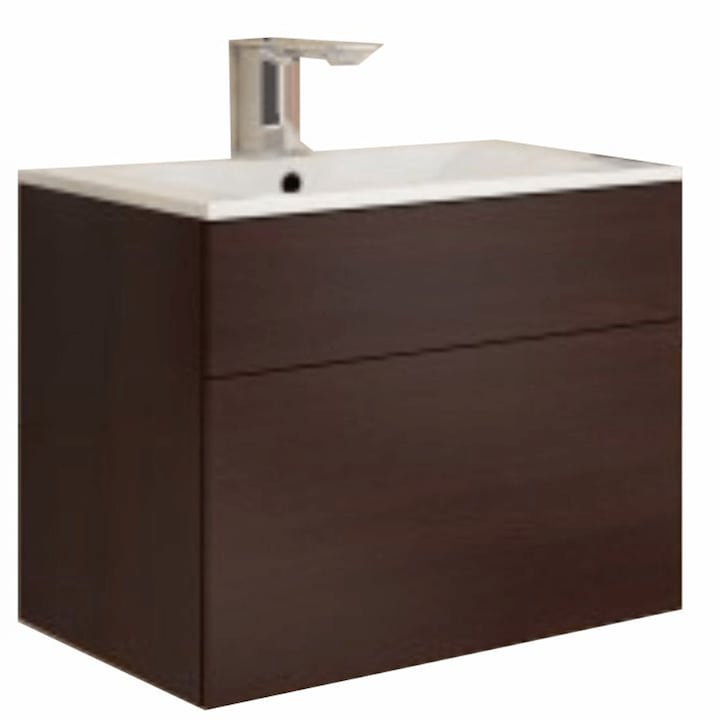 Шкаф за под мивка, венге, MDF, 60х45х47 см