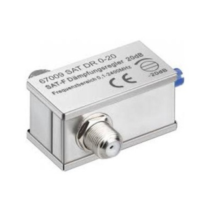 Jelcsillapító, DSE, fém, ezüst