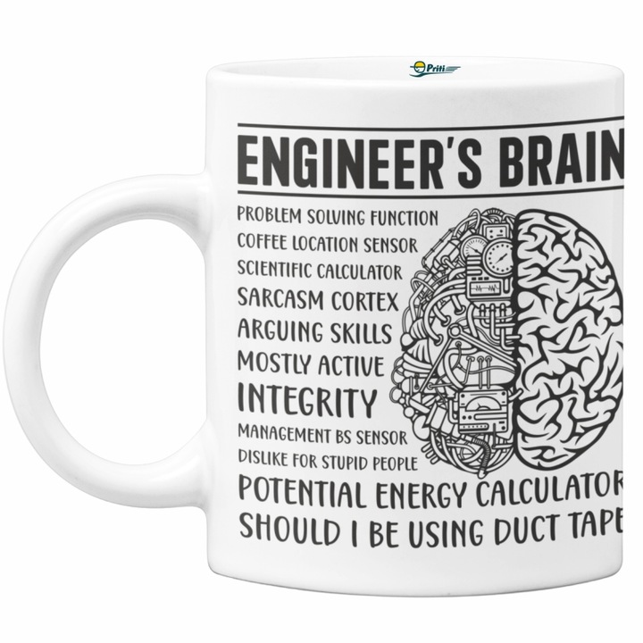 Cana ingineri, Priti Global, Engineer's brain, 330 ml