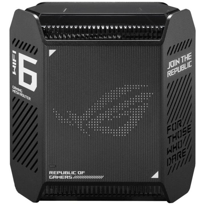 Rog Mesh Router Router Mesh Gaming Wireless ASUS ROG Rapture GT6 (B-1-PK), AX10000, Tri ...
