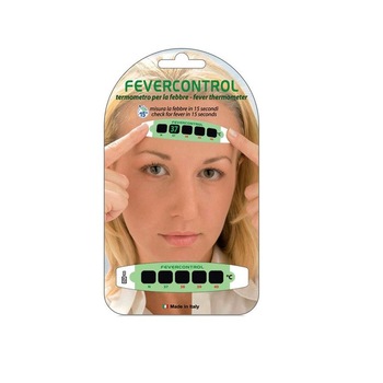 Termometru de frunte cu cristale lichide - Fevercontrol Termometru de frunte cu cristale lichide - Fevercontrol