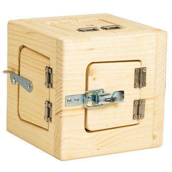 Cub Ferecat MORMI cu zavoare si incuietori Cub Ferecat MORMI cu zavoare si incuietori