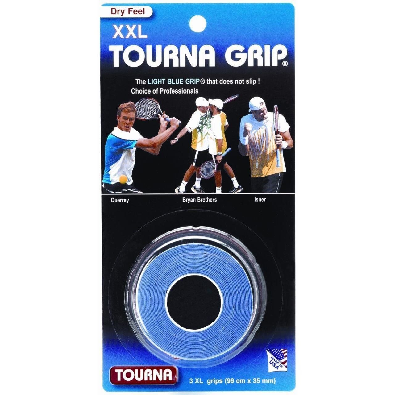 Overgrip TOURNA Blue, XXL, 3 bucati