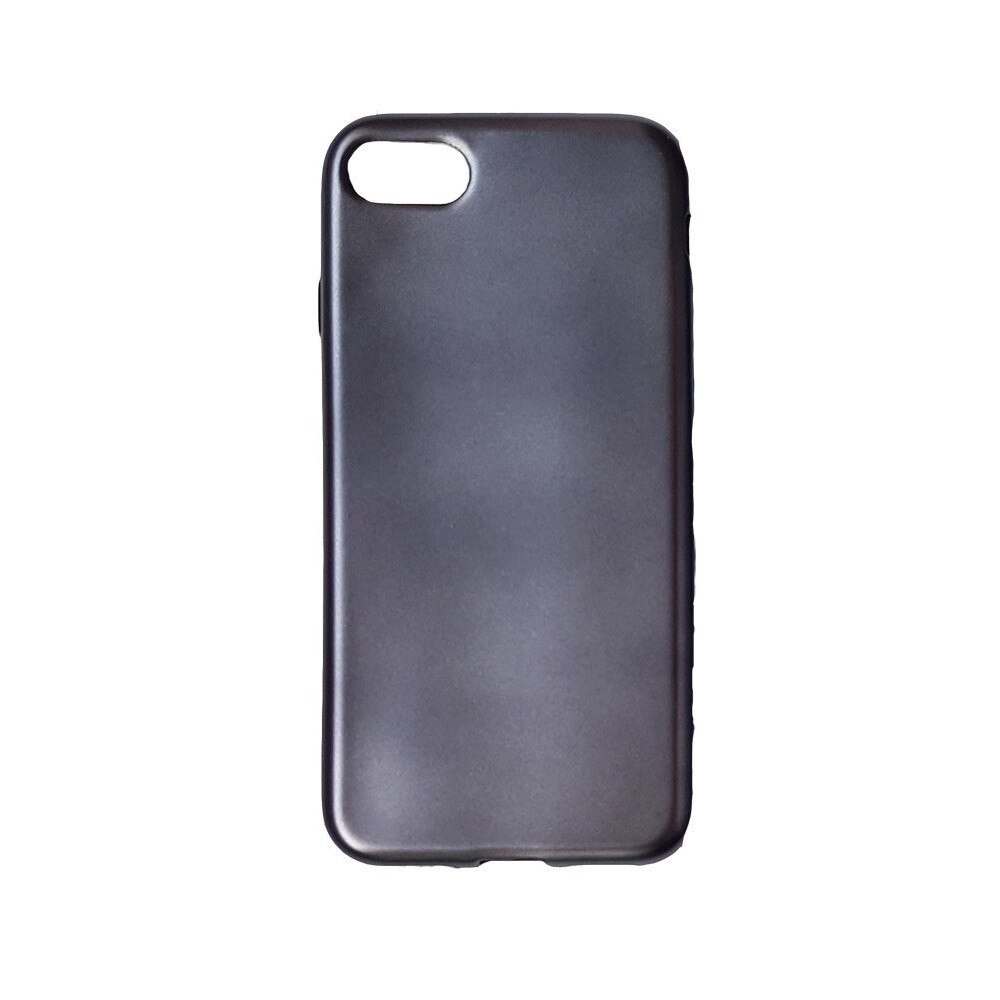 Husa silicon metalic Iphone 7 gri