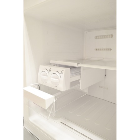 Frigider cu doua usi Pyramis FSM173, 478l, Clasa A+, Full No Frost, Usi inox, Dispersor apa, Gri