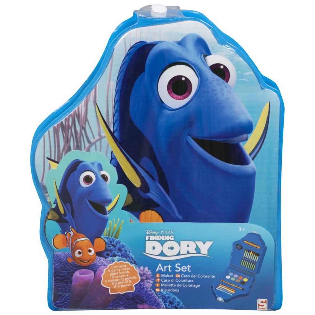 Trusa artistica Finding Dory +3 ANI Set pictura