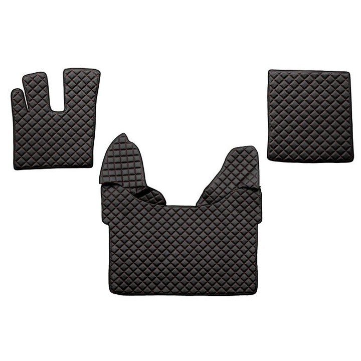 Set 3 covorase camion YLKFL25 Negru/Rosu Daf XF 105 2012