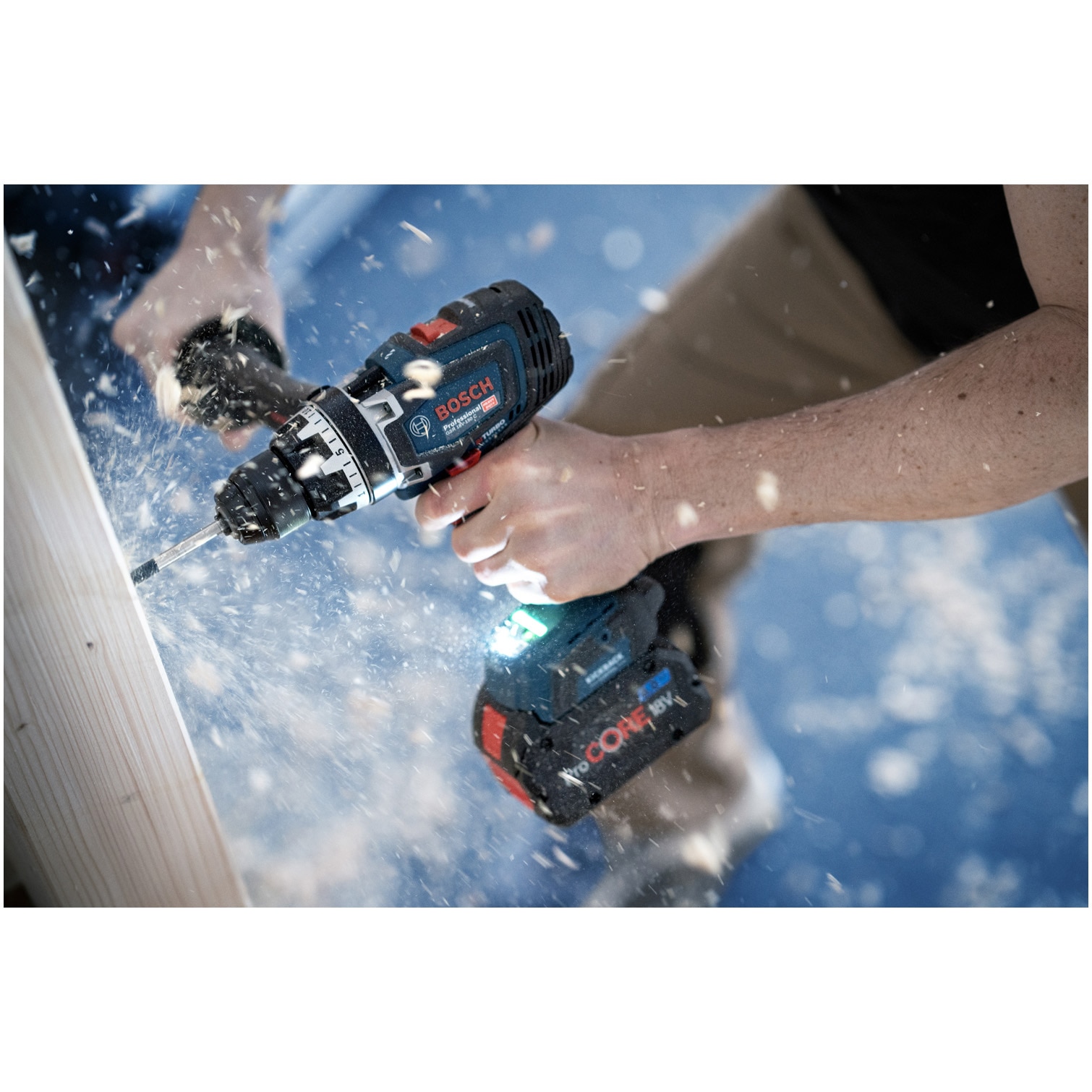 Акумулаторен винтоверт Bosch Professional GSR 18V-150 C, 18 V, 2200 об ...