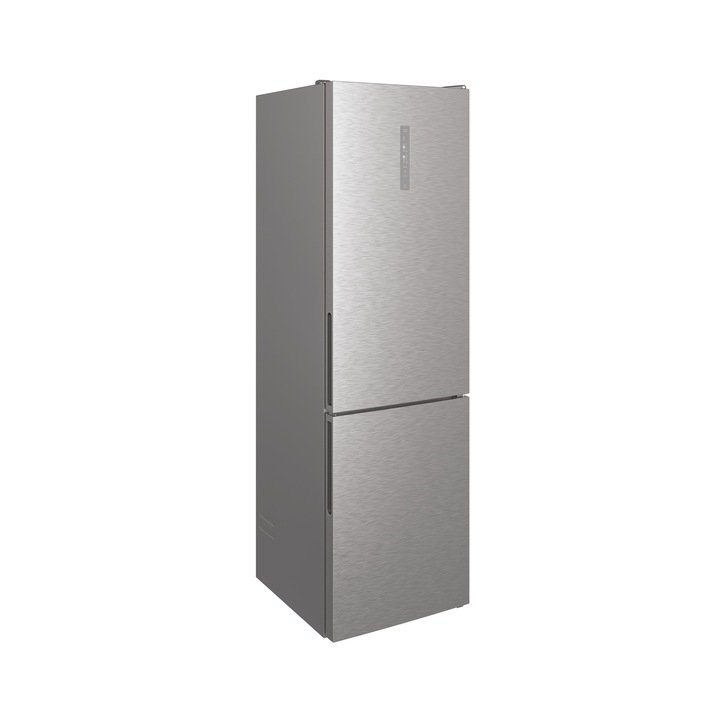 Combina frigorifica Candy CCE7T620EX, 377 l, Total No Frost Circle+, WiFi/ hOn app, SuperCooling, SuperFreezing, Clasa E, H 200 cm, Inox