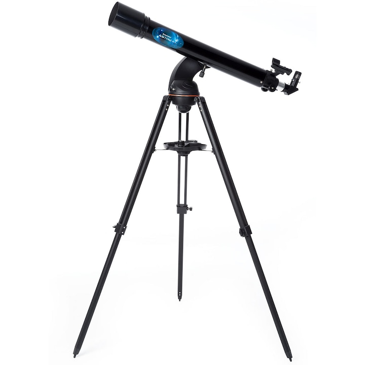 Telescop Celestron AstroFi, 90mm, Refractor, Negru
