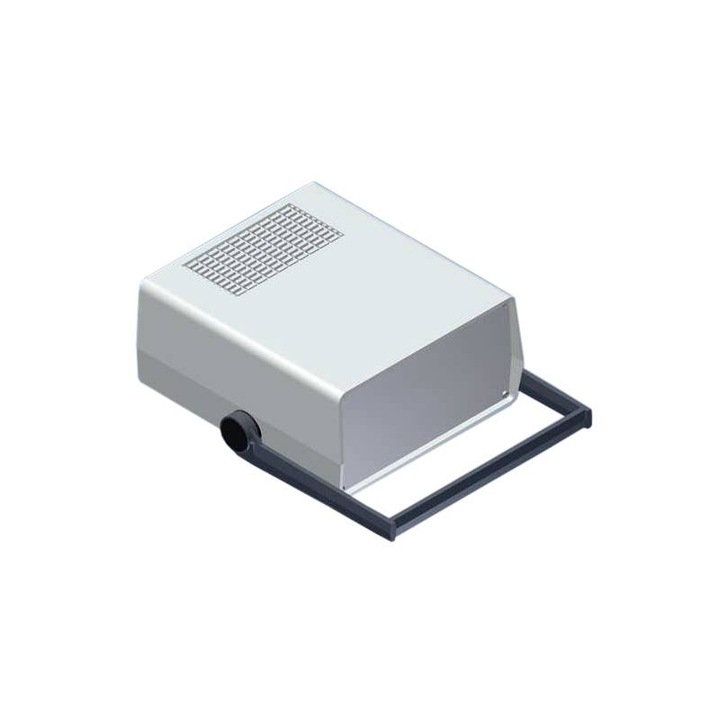 Caseta aparate laborator cu panouri din aluminiu, 198x178x90